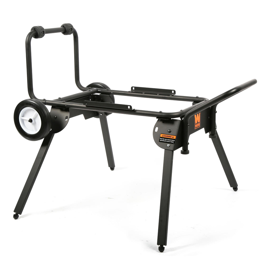 WEN TT1088 Rolling Mobile Table Saw Stand for 10-Inch Industrial