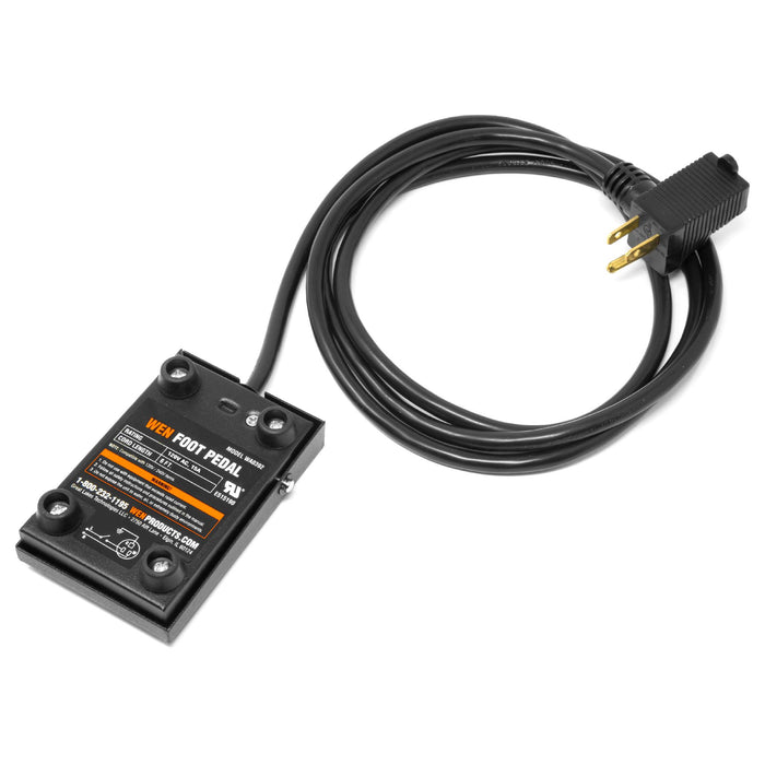 momentary pedal switch WEN WA0392 120V 15-Amp Momentary Power Foot Pedal Switch for Woodworki — WEN Products