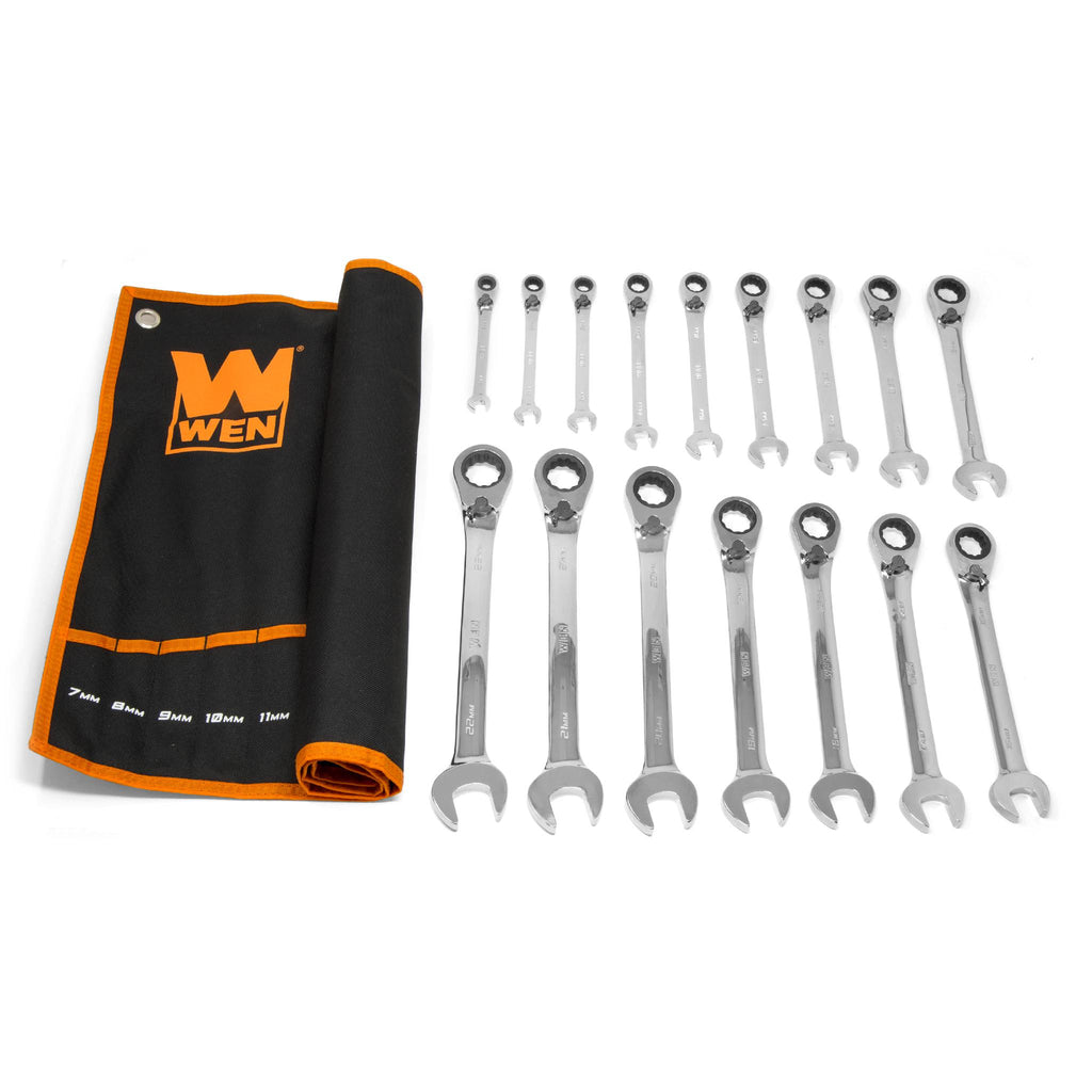 weNiziUTV! ① ②セット WEN WR162M 16-Piece Professional-Grade Reversible Ratcheting